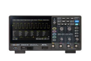 Siglent SDS824X HD цифровий осцилограф 12-біт, 4х200 МГц, 2 Гвиб/с, 100 М. Розкодований 100101 фото