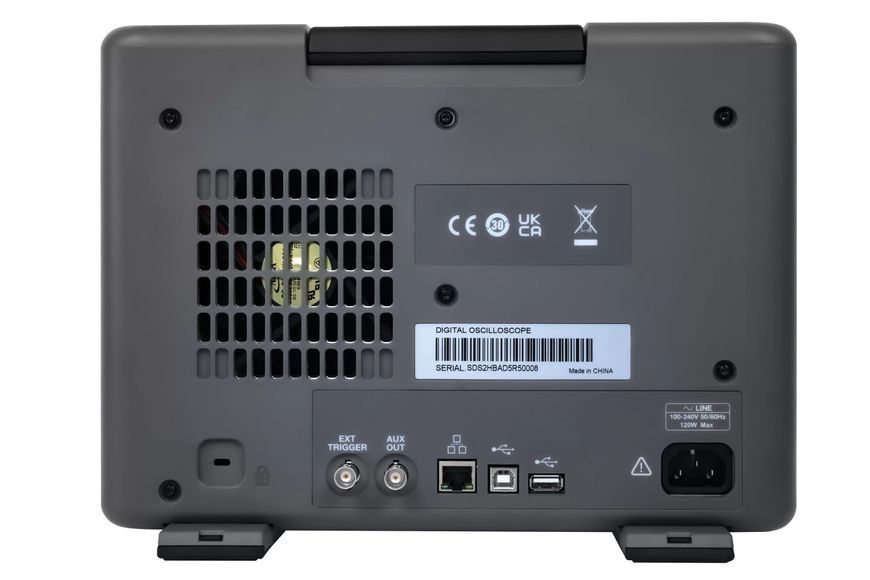 Siglent SDS1204X HD цифровий осцилограф 12 біт, 4х200 МГц, 2 Гвиб/с, 100 М 100102 фото