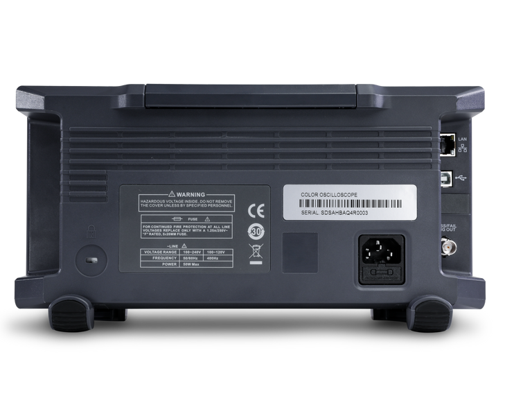 Siglent  SDS1202X-C цифровий осцилограф 2х200 МГц, 1 Гвиб/с, 14 М 100103 фото