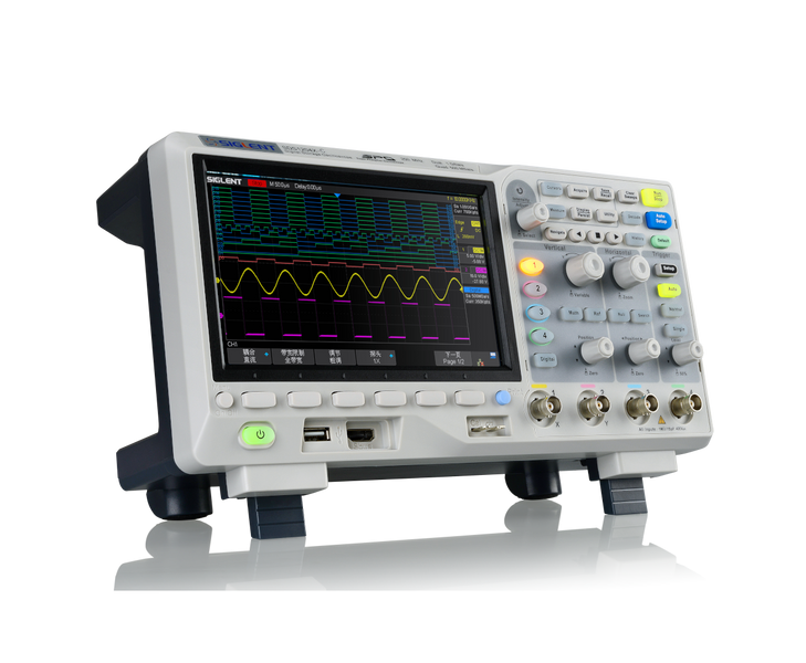 Siglent  SDS1202X-C цифровий осцилограф 2х200 МГц, 1 Гвиб/с, 14 М 100103 фото