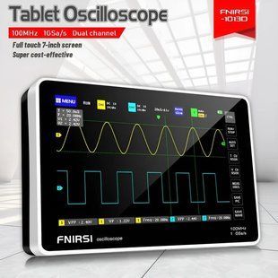 Fnirsi 1013D цифровий осцилограф, 2х100 МГц, 1 Гвиб/с 100121 фото
