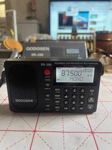 Qodosen SR-286 всехвильовий портативний радіоприймач FM RDS, LW, MW, CW 100002 фото