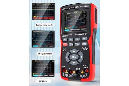 купити осцилографZOYI ZT-703S, мультиметр