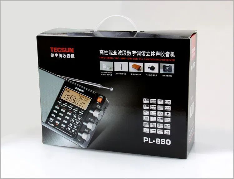 Tecsun PL-880 цифровий всехвильовий радіоприймач 100003 фото