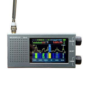 Malahite SDR DSP V5 цифровий всехвильовий радіоприймач, FW 1.10D, 10кГц-250МГц, 400МГц-2ГГц, АМ, SSB, DSB, CW, NFM, WFM, 5000 мАг 100004 фото