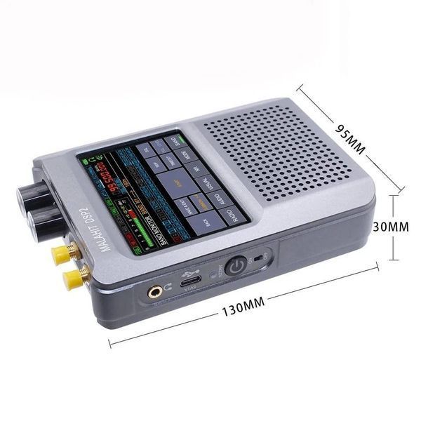 Malahit SDR DSP2 цифровий всехвильовий радіоприймач 10 кГц-2 ГГц AM, SSB, DSB, CW, NFM, WFM, RDS, FT8 100005 фото