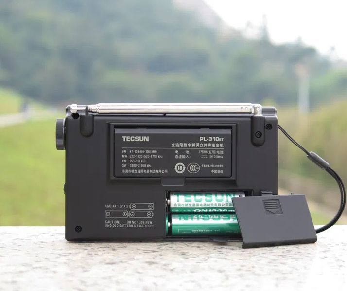 Цифровий портативний всехвильовий радіоприймач Tecsun PL-310ET DSP 100010 фото