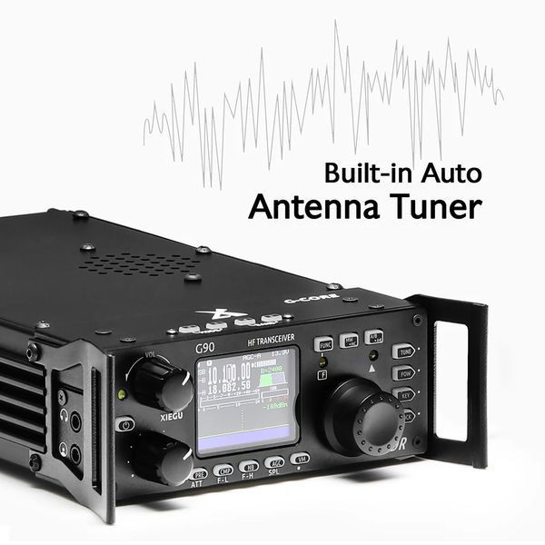 Короткохвильовий SDR-трансивер Xiegu G90 0.5-30 МГц, 20 Вт 100132 фото